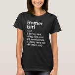 Camiseta Chica Homero Ak Alaska Funny City Home Roots<br><div class="desc">El Chica Homero Ak Alaska Funny City Home Roots.</div>