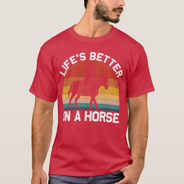 Camiseta Chica Horse Lover (Anverso)