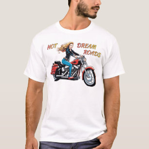 Camiseta Chica Hot Dream Roads