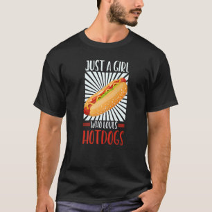 Camiseta Chica Hotdog Fast Food Grilling
