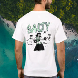 Camiseta Chica Hula por Salty AF