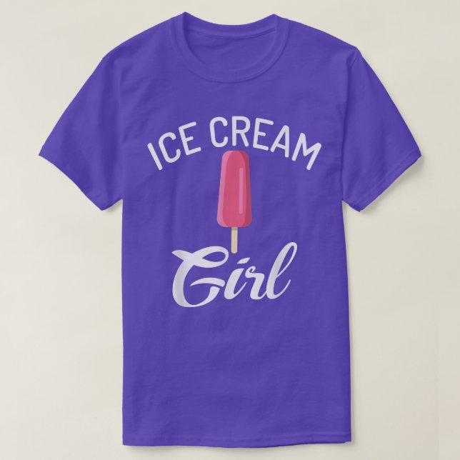 Camiseta Chica Ice Cream  (Diseño del anverso)