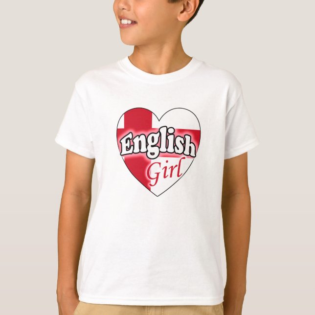 Camiseta Chica inglesa (Anverso)