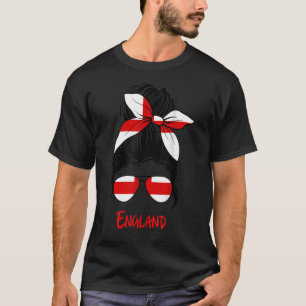 Camiseta Chica inglesa Chica Bandera de una mujer británica