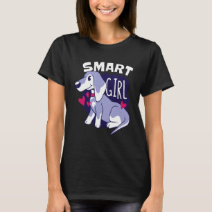 Camiseta Chica inteligente Propietario de perro Mascota de