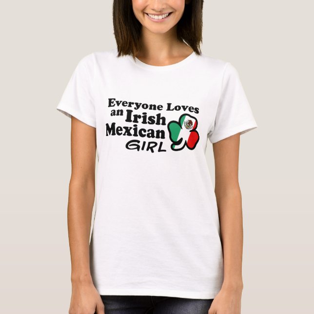 Camiseta Chica irlandés (Anverso)