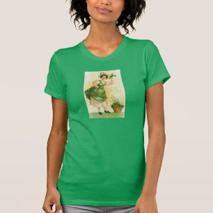 Camiseta Chica irlandés con piedras de champú
