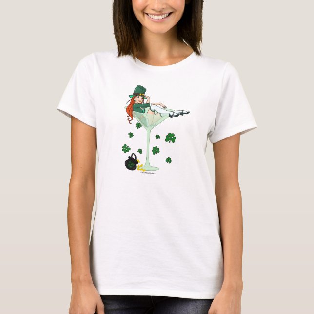 Camiseta Chica irlandés Martini (Anverso)