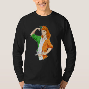 Camiseta Chica Irlandesa Irrompible I Herencia Irlandesa I