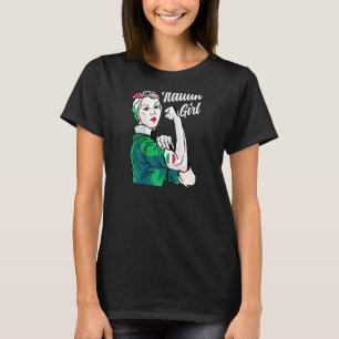Camiseta Chica italiano Italia Bandera Patrimonio cultural