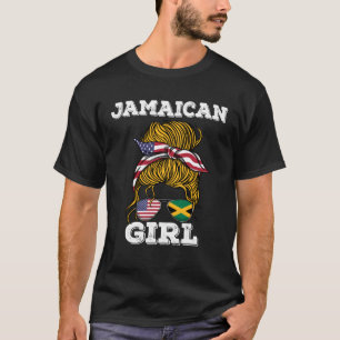 Camiseta Chica Jamaicana Raíces De Jamaica