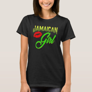 Camiseta Chica jamaiquina orgullosa de que las mujeres jama