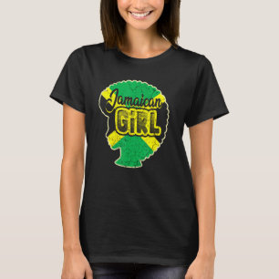 Camiseta Chica jamaiquina orgullosa de que las mujeres jama