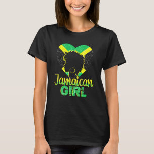 Camiseta Chica jamaiquina orgullosa de que las mujeres jama