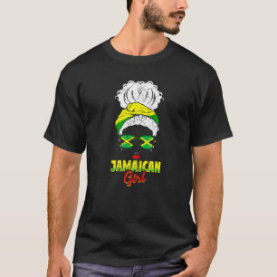 Camiseta Chica jamaiquina orgullosa de que las mujeres jama