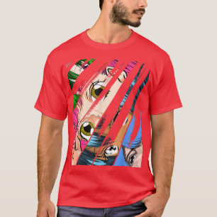 Camiseta Chica japonés de anime Japón Manga Otaku Kawaii An