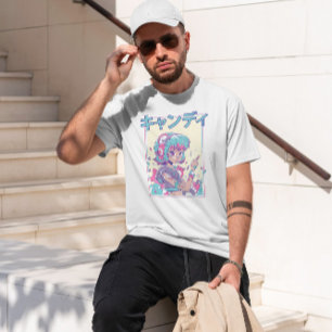 Camiseta Chica japonés de Cute Anime