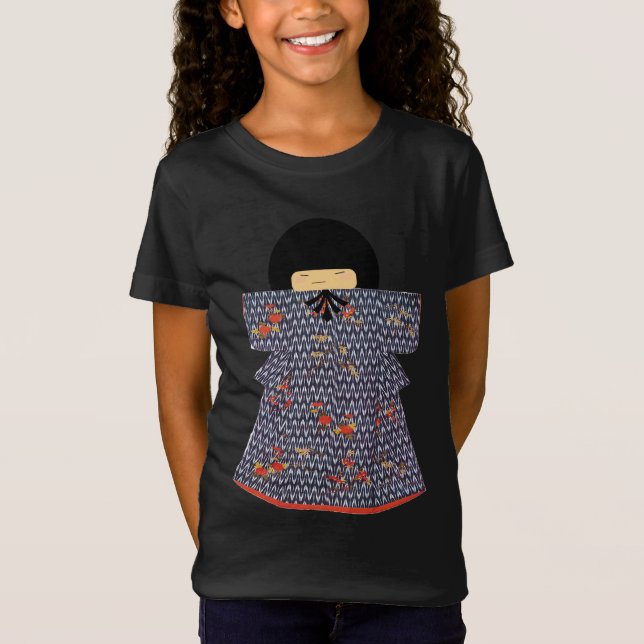 Camiseta Chica japonés Kimono (Anverso)