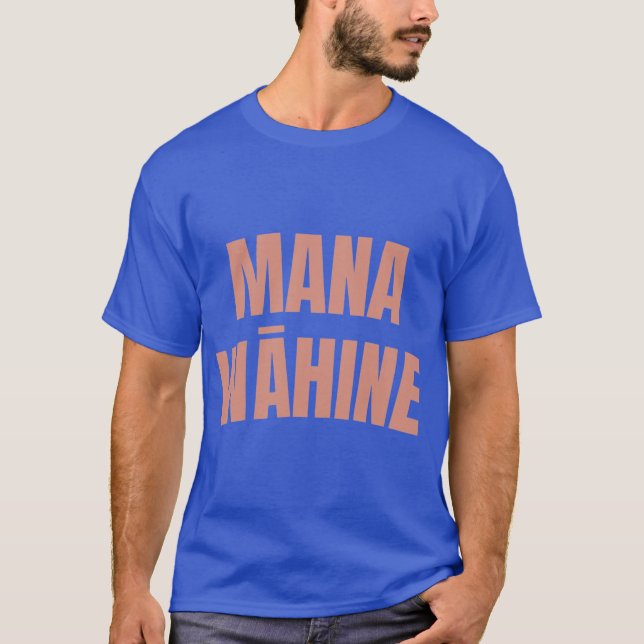 Camiseta chica jefa mana quejido poder de mujeres hawaii (Anverso)