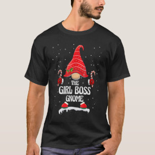 Camiseta Chica Jefe Gnome Buffalo Colocar Familia Correspon