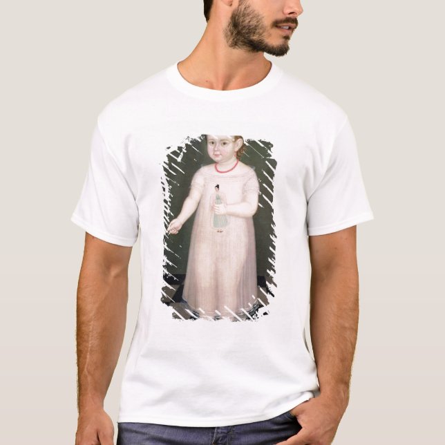 Camiseta Chica joven con una muñeca, 1838 (Anverso)