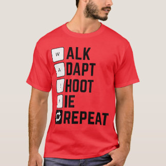 Camiseta Chica jugadora de PC divertida nerd de la computad