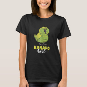 Camiseta Chica Kakapo Pájaro Kakapo Loro Kakapo Nueva Zelan