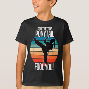 Camiseta Chica Karate - No te dejes engañar por la cola de