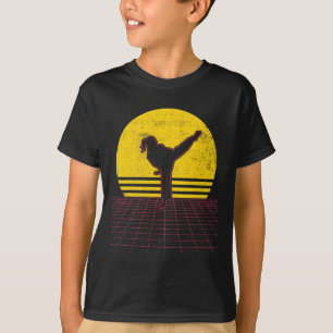 Camiseta Chica Karate Vintage 
