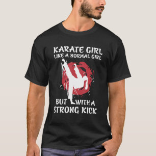 Camiseta Chica Karateka Entrenadora de Shotokan 1