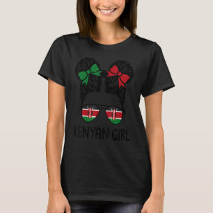 Camiseta Chica keniano desordenado pozo keniano orgullo pat