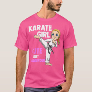 Camiseta Chica Kids Cute Blonde Karate