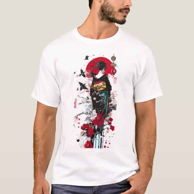 Camiseta Chica KIMONO (Anverso)