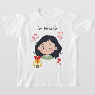 Camiseta Chica kissable
