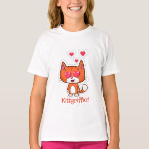 Camiseta Chica Kitten Cotton T-Shirt   Ropa infantil