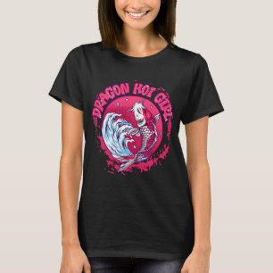 Camiseta Chica koi dragón