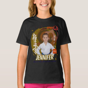 Camiseta Chica Kyokushin Cinturón Marrón Personalizado Equi