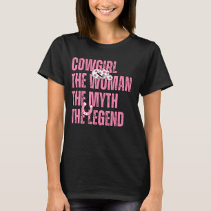 Camiseta Chica La Mujer El Mito La Leyenda El Golpe Occiden
