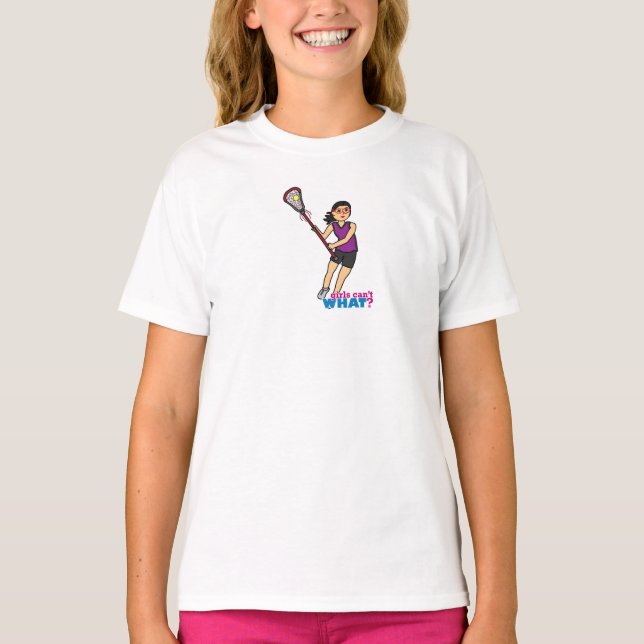 Camiseta Chica Lacrosse - Medio (Anverso)