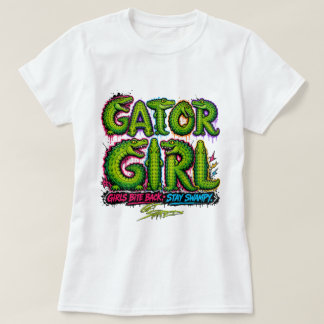 Camiseta Chica Lagarto Inundada