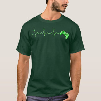 Camiseta Chica Latido del Controlador de Juegos para adicto