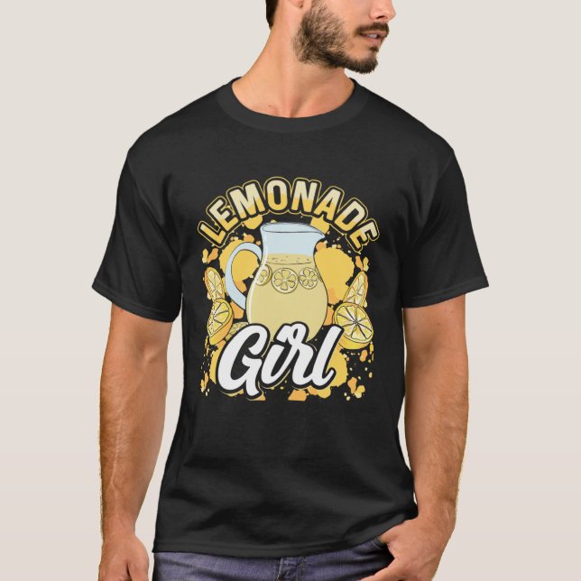 Camiseta Chica Lemonade Stand Jefe (Anverso)