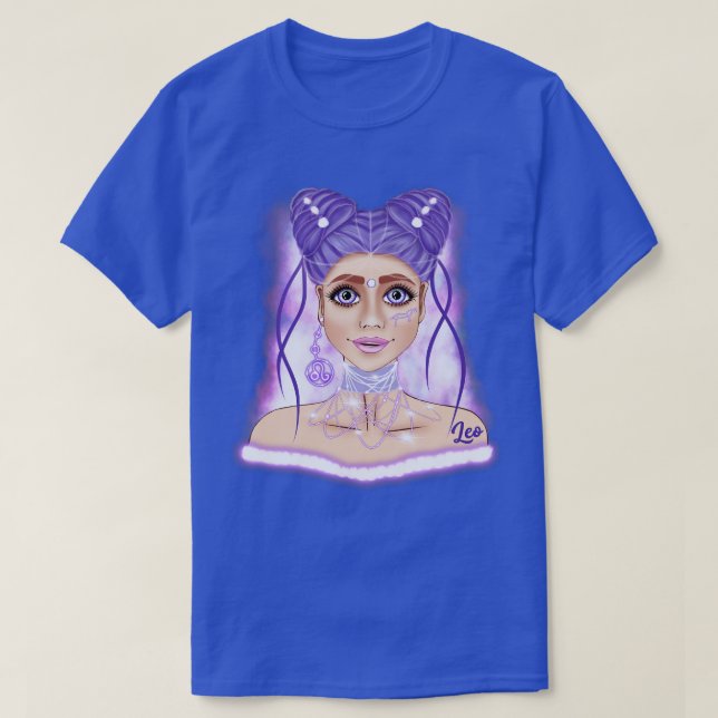Camiseta Chica Leo Cumpleaños Zodiac Mujeres nacidas en jul (Diseño del anverso)
