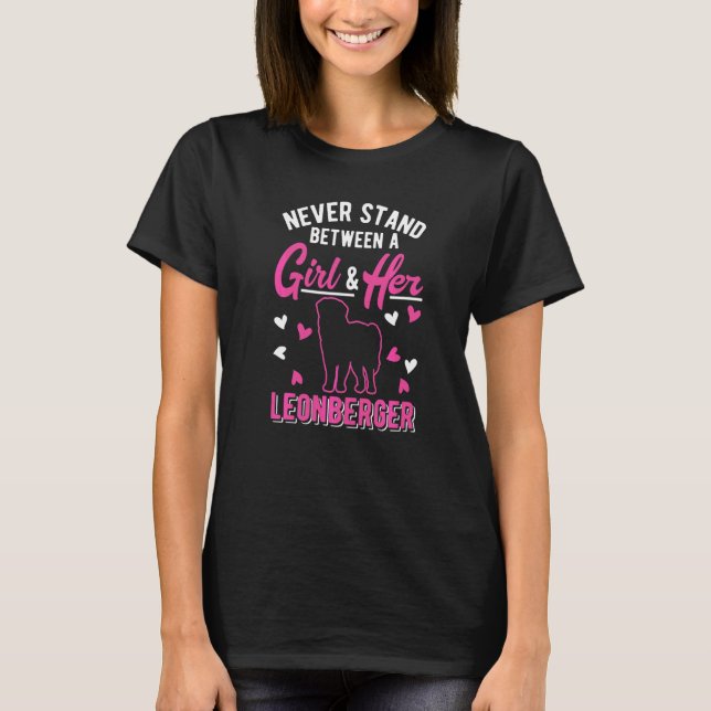 Camiseta Chica Leonberger   (Anverso)