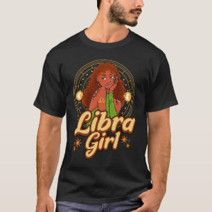 Camiseta Chica Libra Astrología Astrólogo Signo Zodiacal Ho