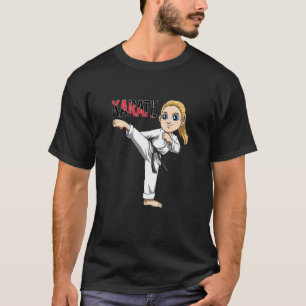 Camiseta Chica linda de karate