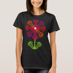 Camiseta Chica linda de lacrosse Jugadora de lacrosse Stick