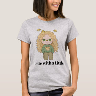 Camiseta : Chica linda pero gruñona - Chibi Kawaii Girl