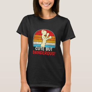Camiseta Chica Linda Pero Peligrosa Karate Taekwondo Boxeo