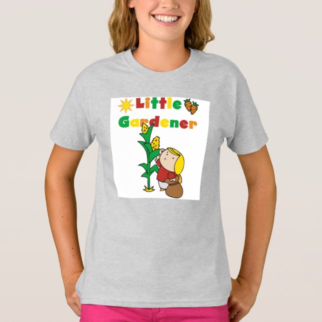 Camiseta Chica Little Gardener (Anverso)